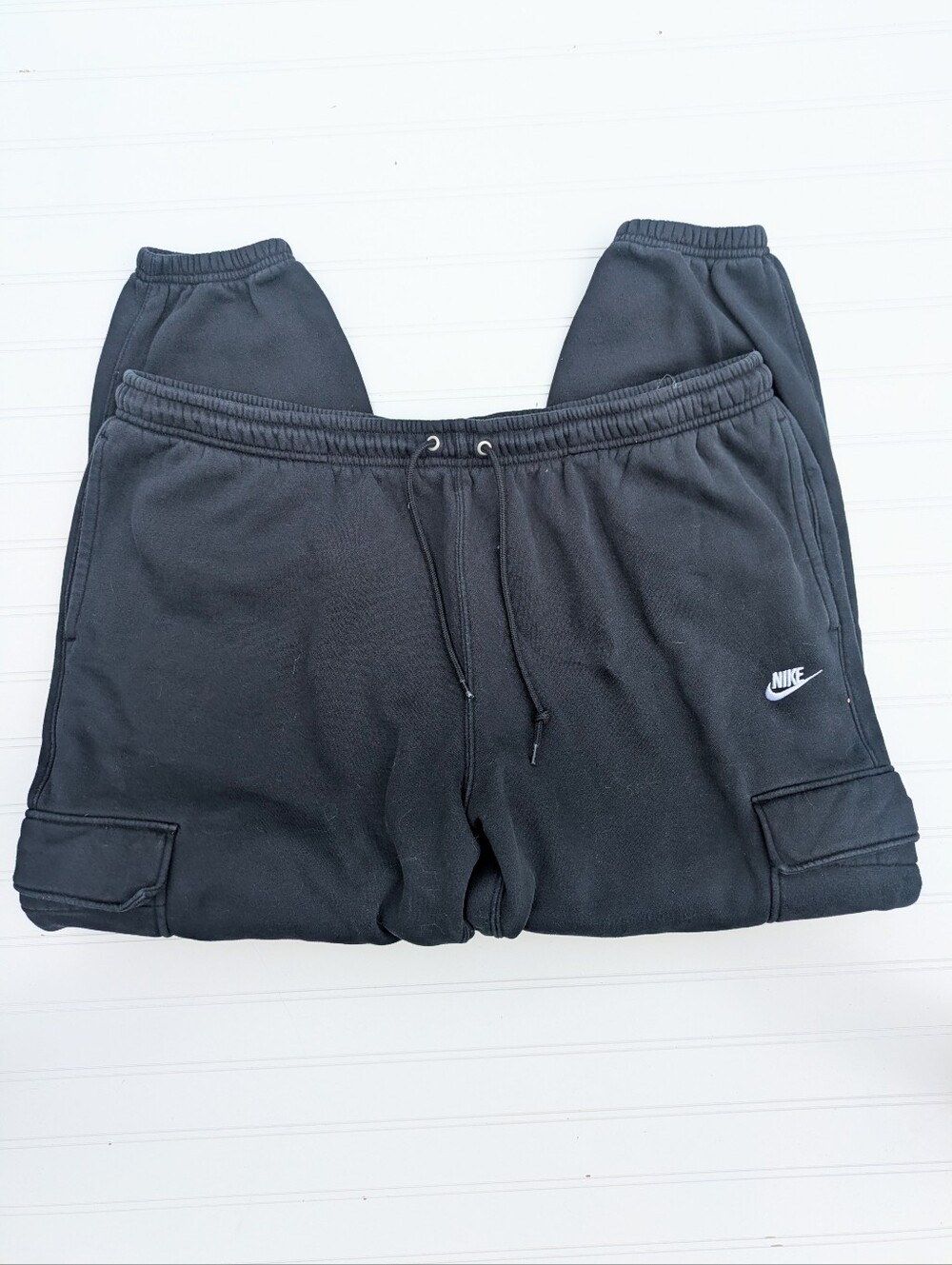 Bike Thick Black Jogger Sweatpants XXL